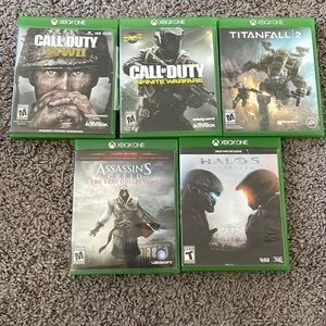5 Xbox one games